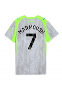 Manchester City Omar Marmoush #7 Fotballdrakt Tredje Klær Dame 2025-26 Korte ermer